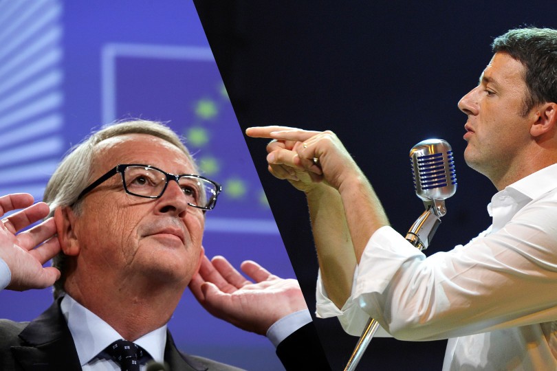 Renzi vs Juncker- qual è il vero terreno dello scontro