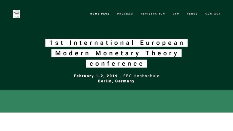 Rete MMT a Berlino per la conferenza europea MMT: 1-2 febbraio