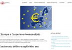 L'Europa e l'esperimento monetario