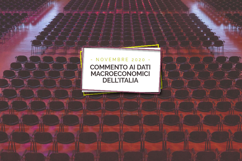 Commento ai dati macroeconomici dell'Italia – Novembre 2020