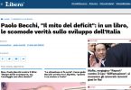 Paolo Becchi, "Il mito del deficit": in un libro, le scomode verità sullo sviluppo dell'Italia