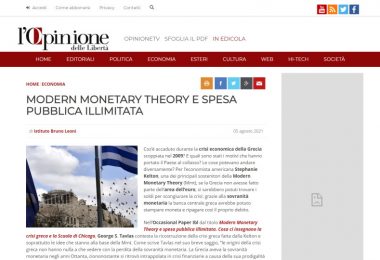 Modern Monetary Theory e spesa pubblica illimitata