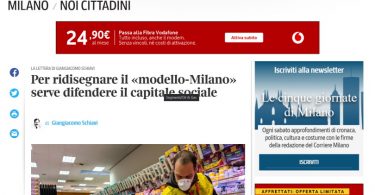 Per ridisegnare il «modello-Milano» serve difendere il capitale sociale